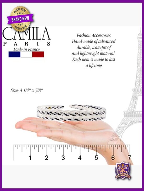 Handmade French Hairband, Strong Hold, No Slip, Flexible, Durable main image 6